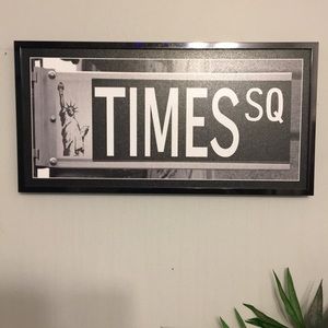 Time Square NY Framed Art Print